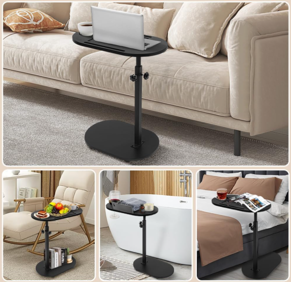 Mesa auxiliar ajustable